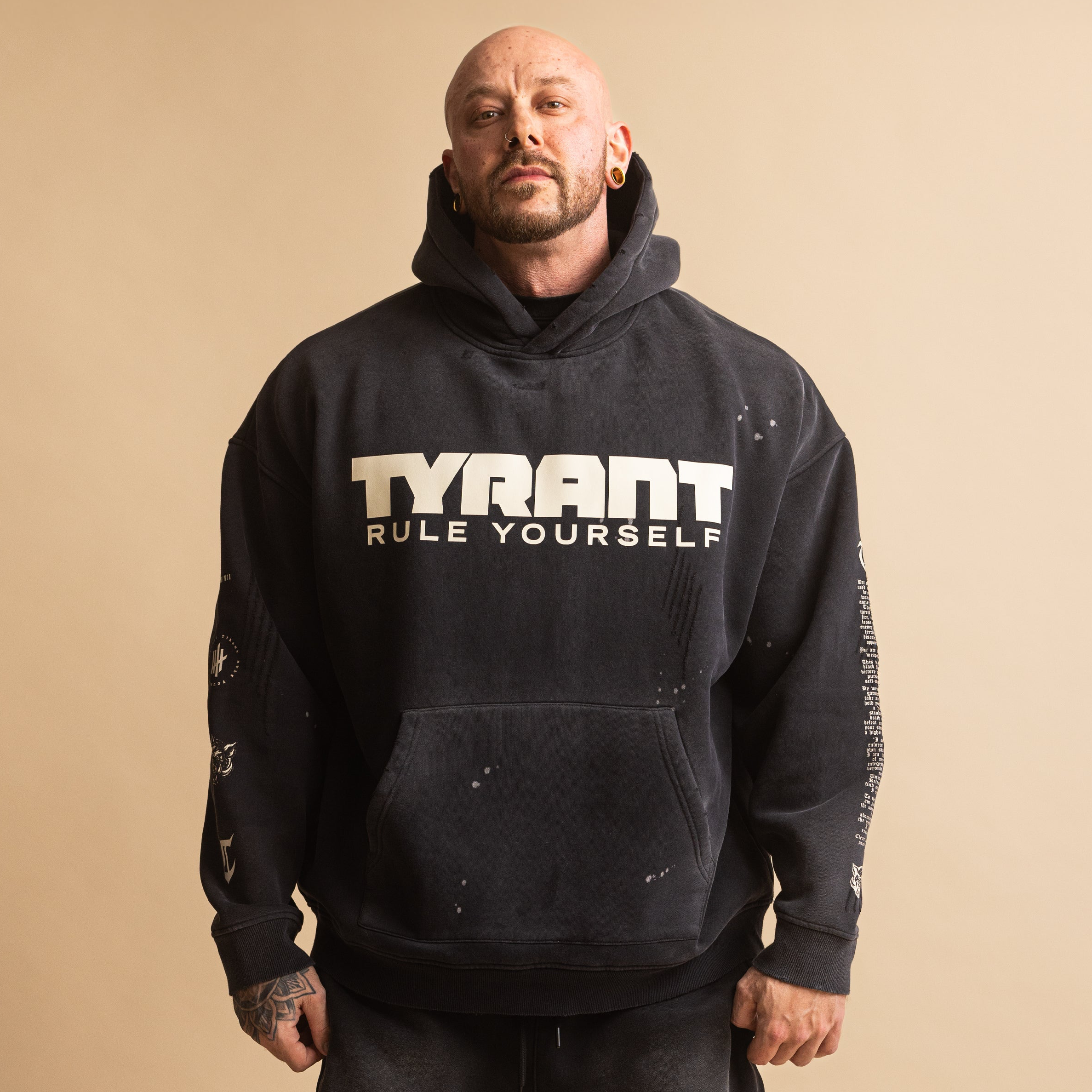 Damaged Hoodie 001