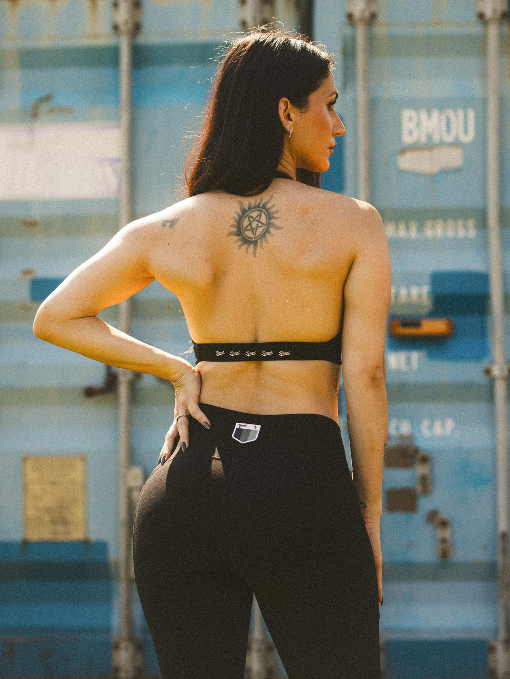 Griffin Halter Sports Bra