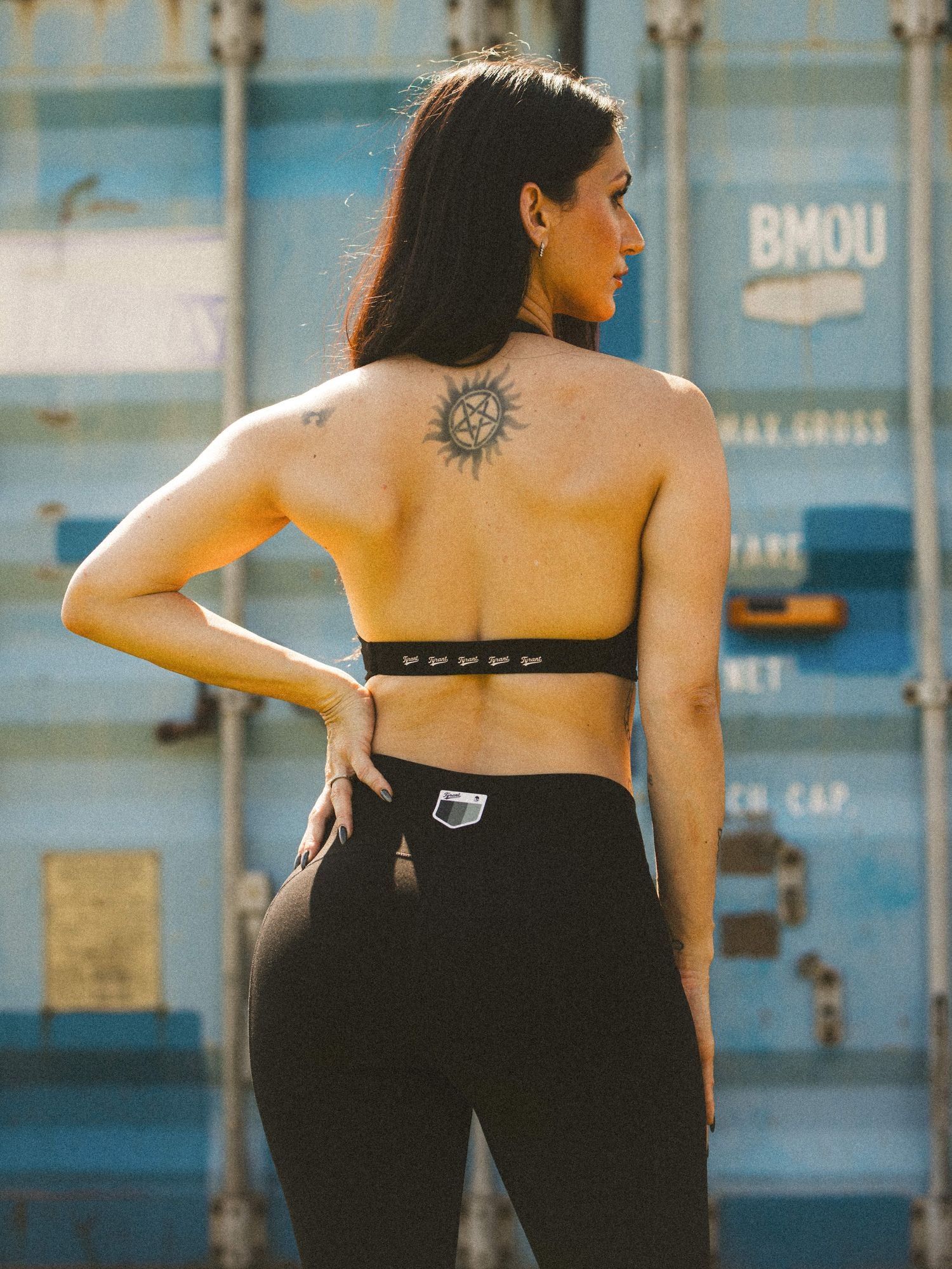Griffin Halter Sports Bra