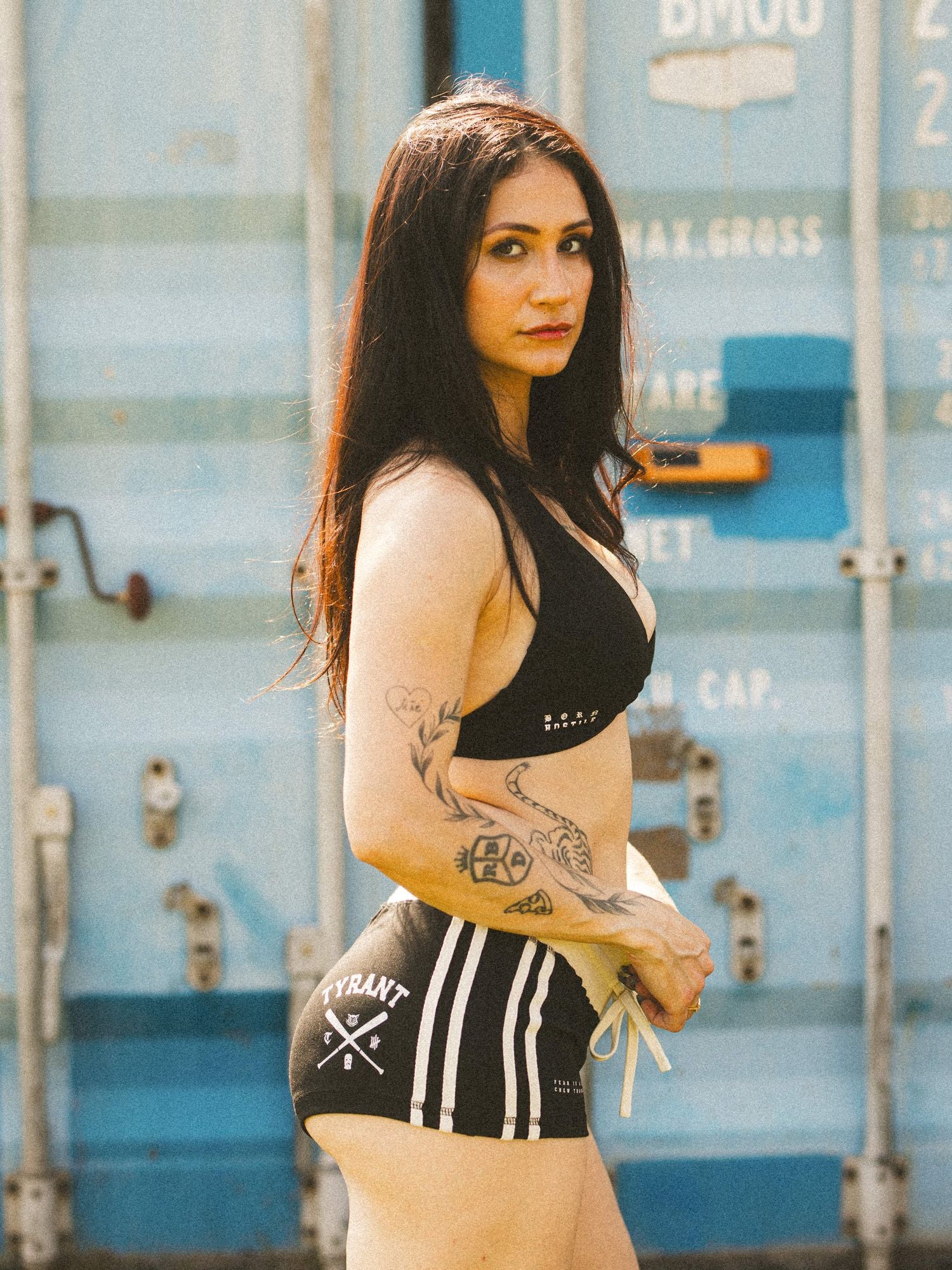 Fear is a Leash Track Shorts
