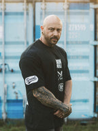 Born Hostile Drop Shoulder Tee