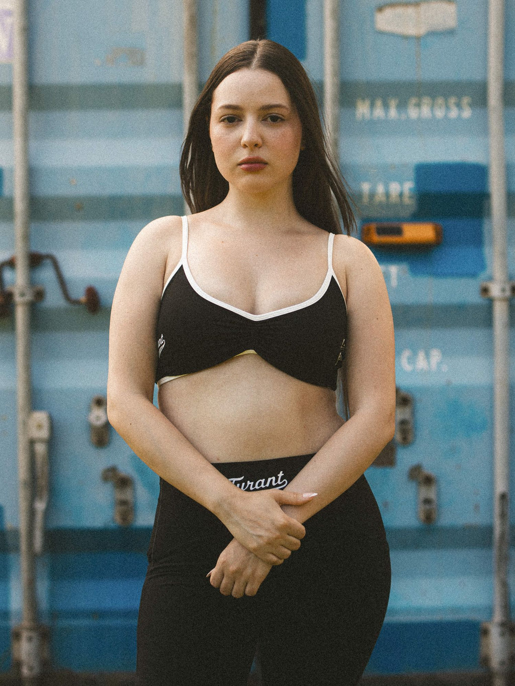 SHEISTYRANT Ruched Sports Bra