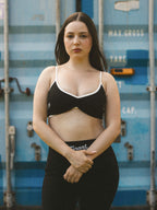 SHEISTYRANT Ruched Sports Bra