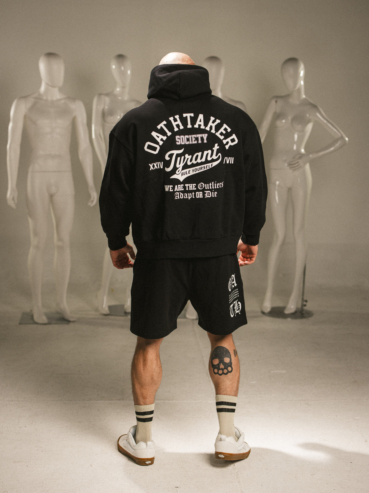 Run From Us Super-heavyweight Hoodie