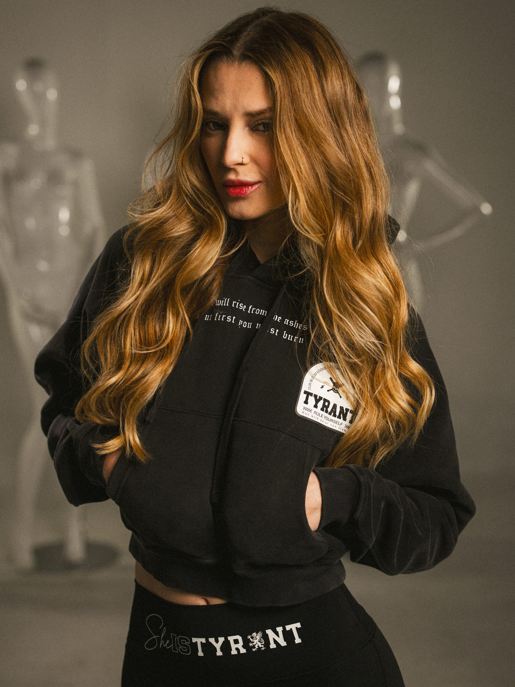 From the Ashes Cropped Hoodie