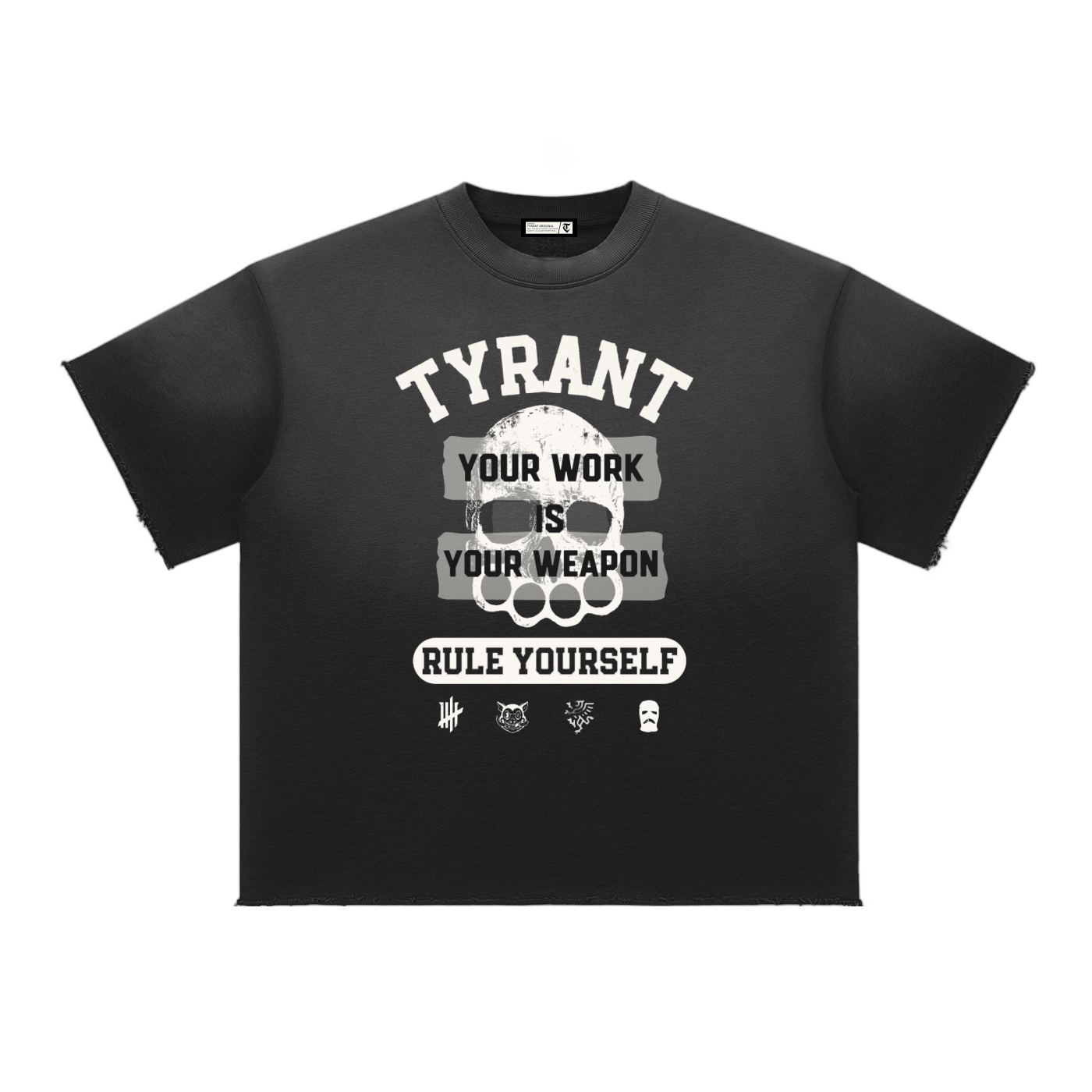 Your Work is Your Weapon Oversized Tee
