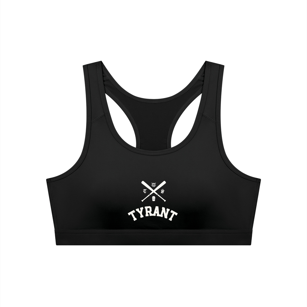 Born Hostile Cropped Sports Bra