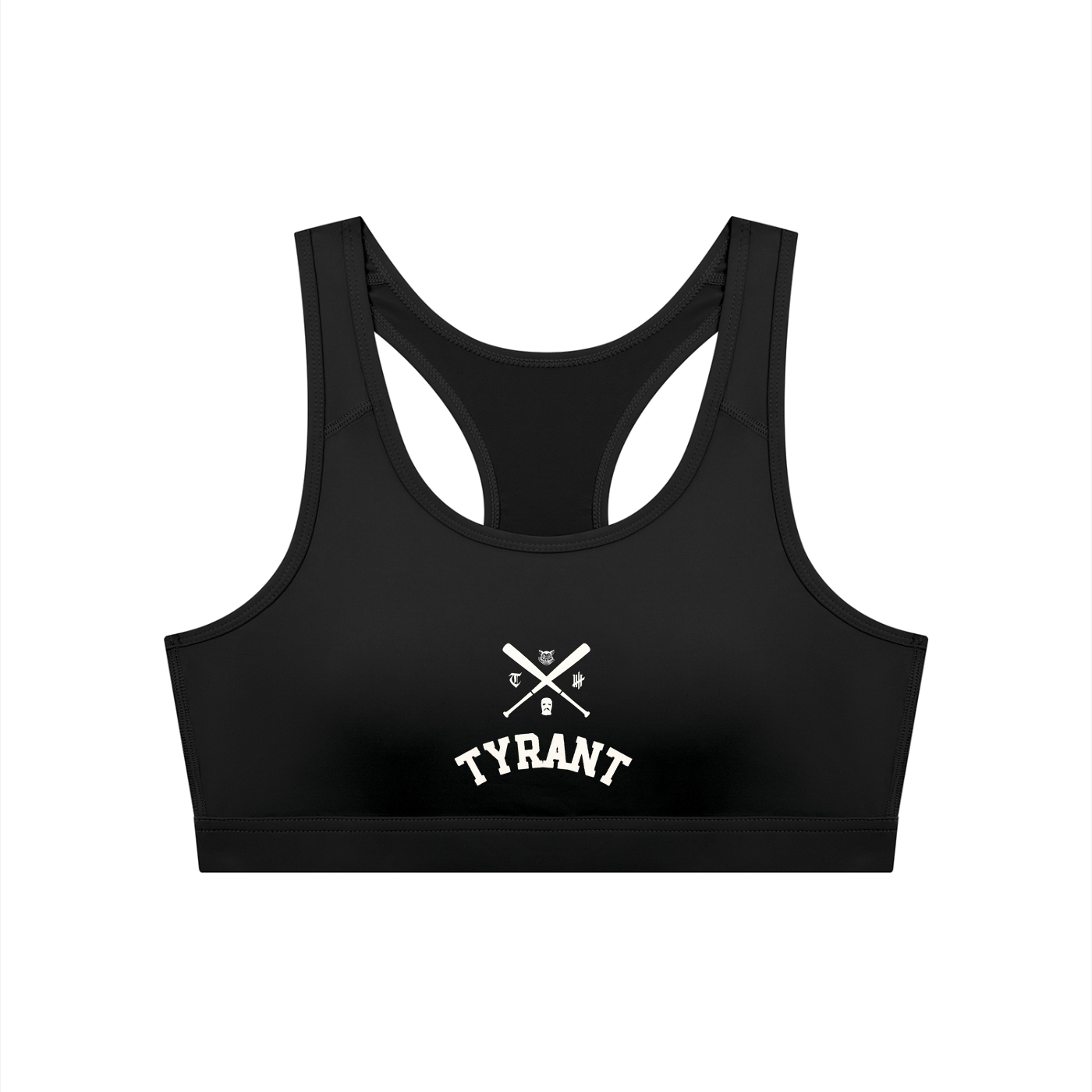 Born Hostile Cropped Sports Bra