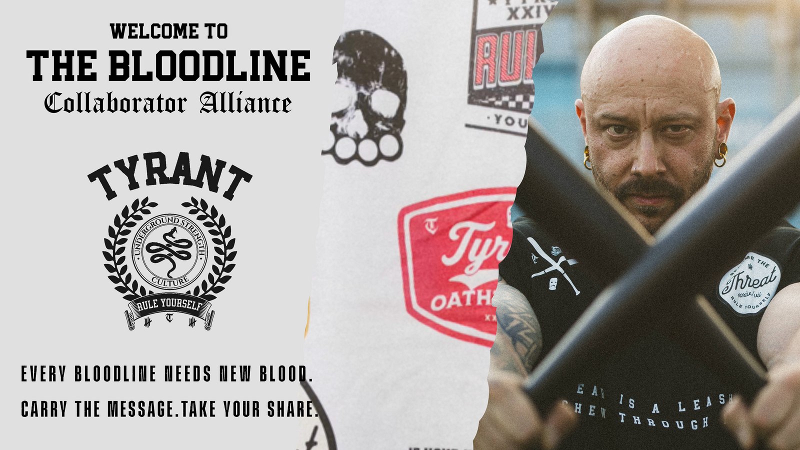 Welcome to The Bloodline — Collaborator Alliance. Every bloodline needs new blood. Carry the message. Take your share.