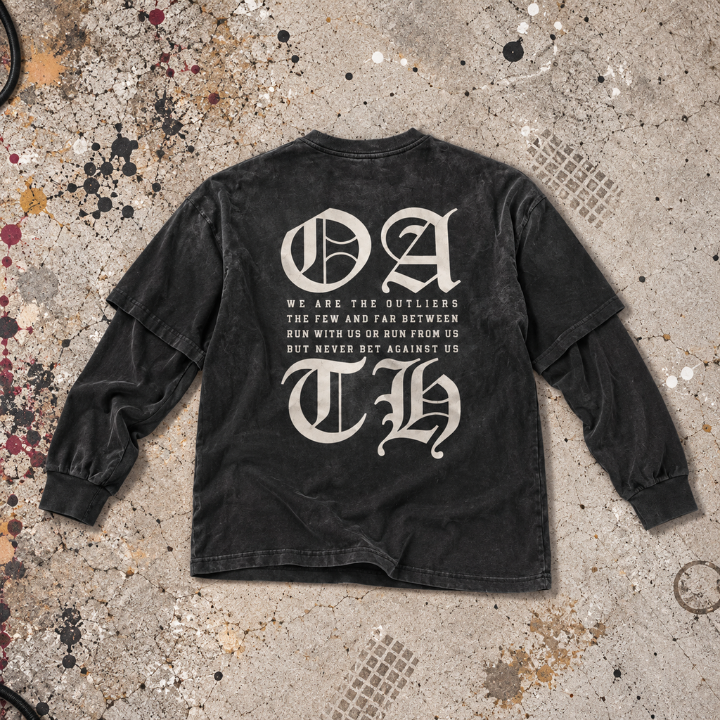 Few and Far Between Layered Longsleeve