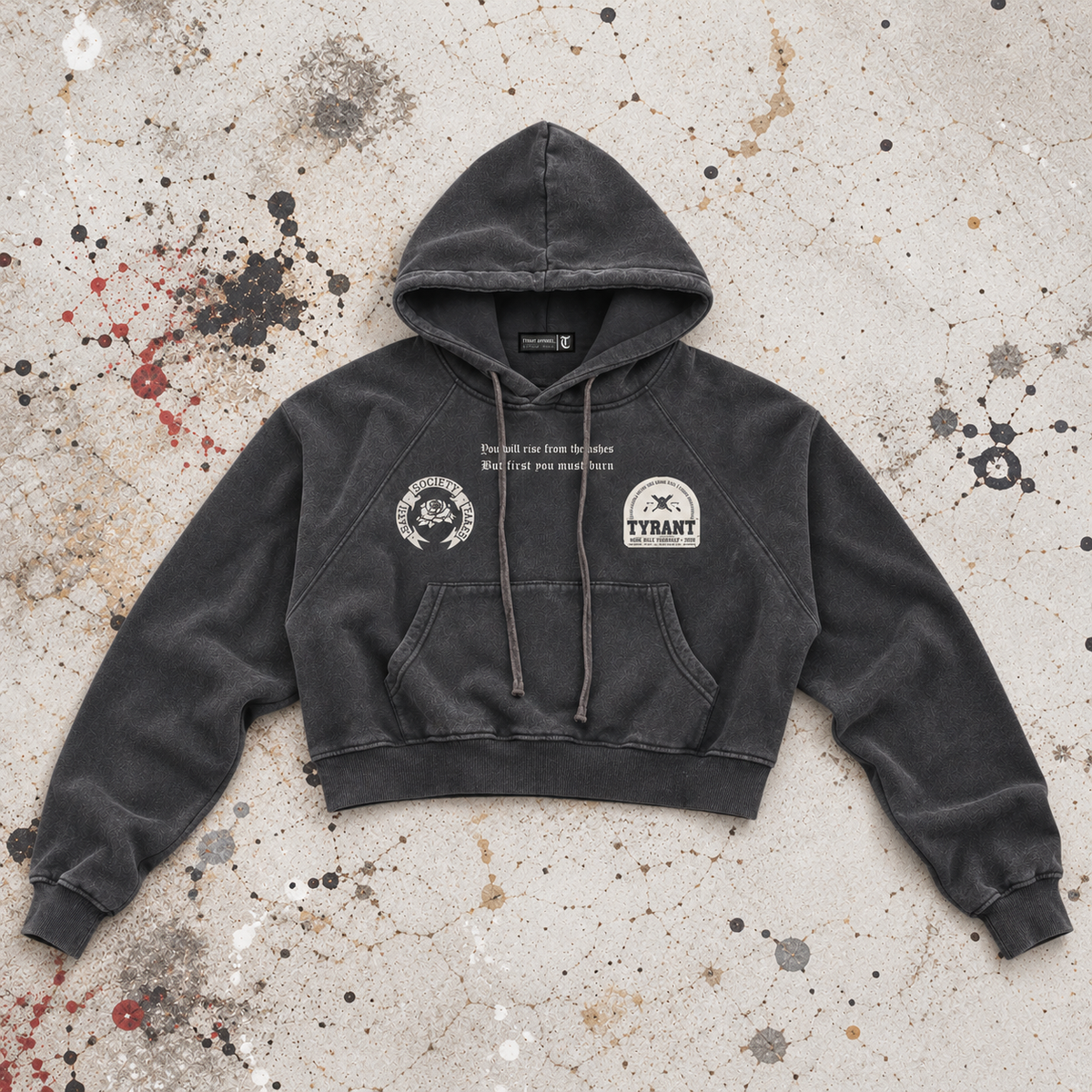 From the Ashes Cropped Hoodie