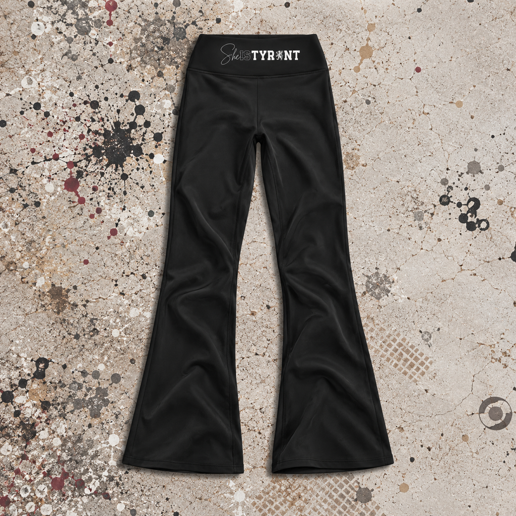 SHEISTYRANT Flared Leggings