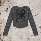 Bite Down Cropped Longsleeve