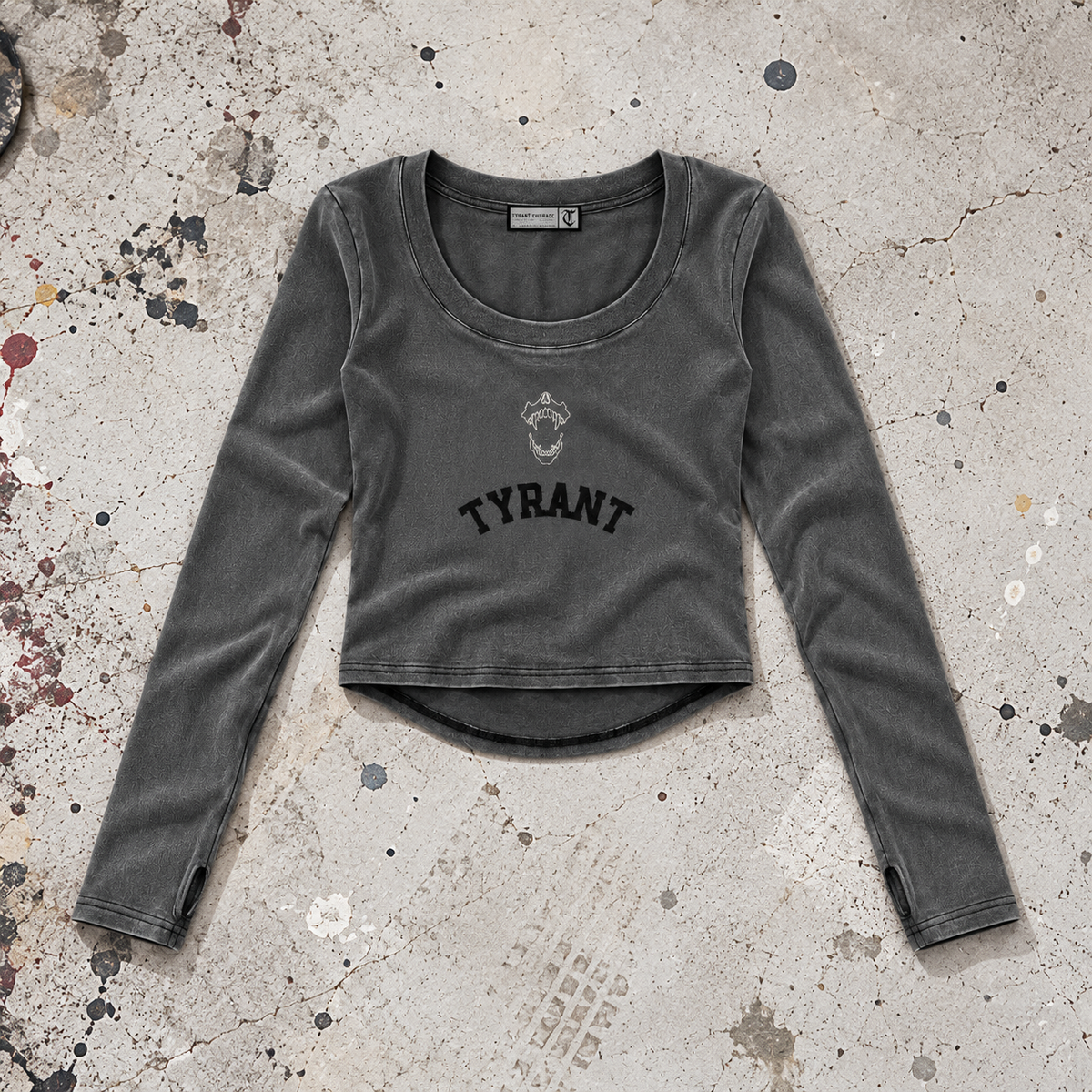 Bite Down Cropped Longsleeve